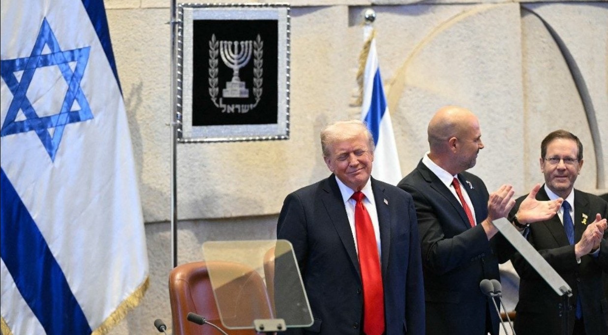 Trump discursa no Knesset durante operação de libertação de 20 reféns